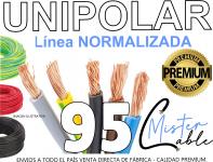 Cable Unipolar NORMALIZADO 95 mm  - Cable Unipolar Lnea Premium Normalizada