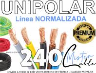 Cable Unipolar NORMALIZADO 240 mm - Cable Unipolar Lnea Premium Normalizada