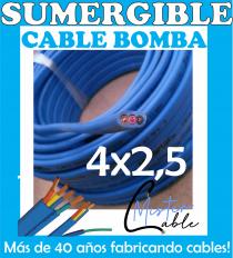 Cable Bomba Sumergible 4 x 2,5 mm