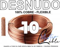 Cable Desnudo - 10 mm - Cable desnudo para jabalina. - Cable DESNUDO - Extra Flexible - Cat 5