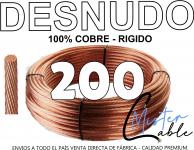 Cable Desnudo - 200 mm - Cable desnudo para jabalina. - Cable DESNUDO - Extra Flexible - Cat 5 - Cable DESNUDO - Extra Flexible - Cat 5