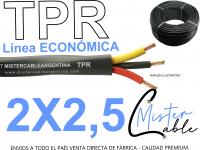 Cable Tipo Taller 2x2,5 Mm -Fabrica de TPR