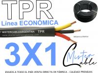 Cable Tipo Taller 3x1mm - Fabrica TPR