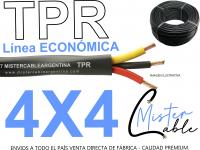 Cable Tipo Taller 4x4 Mm- Fabrica de TPR