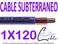 Cable Subterrneo 1x120 mm - Fabrica de cables- 