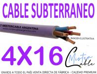 Cable Subterrneo 4x16 mm-Fabrica de cables