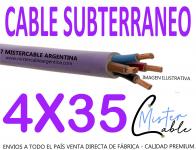 Cable Subterrneo 4x35 mm - Fabrica de cables