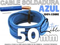 Cable de Soldadura Azul - 1 x 50mm  - Cable de soldadura fabrica