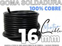 Cable Goma Soldadura . Cable P/pinza Y masa Soldadora Elctrica 1x16 Mm