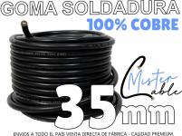 Cable Goma Soldadura . Cable P/pinza Y masa Soldadora Electrica 1x35 Mm