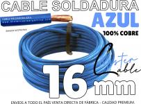 Cable de Soldadura Azul - 1 x 16mm  - Cable de soldadura fabrica